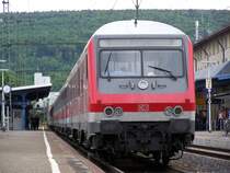Dieser RE-Zug fuhr am 12.05.07 von Stuttgart Hbf nach Aalen. Hier stand er in seinem Endbahnhof Aalen. Dieser Zug fuhr nach 10 min�tigem Aufenthalt wieder zur�ck nach Stuttgart Hbf.