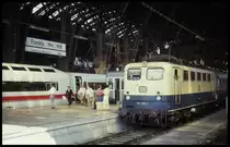 141405 am 14.9.1991 um  13.45 Uhr in der Halle des Hauptbahnhof Frankfurt am Main.