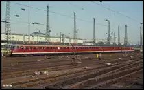 430114 am 14.9.1991 ikm Gleisvorfeld des Hauptbahnhof Frankfurt am Main.