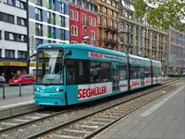 VGF Bombardier S-Wagen 209 am 21.10.17 in Frankfurt am Main Basler Platz