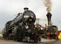 Die D 1/3 Nr. 1  LIMMAT  (1947) wurde am 20. Oktober 2017 anlässlich der Wiederinbetriebnahme der C 5/6 Nr. 2969 im Bahnpark Brugg wieder (so richtig)unter Dampf gesetzt. So trafen sich die  erste  Dampflok und die  letzte  (in Betrieb genommene Dampflokomotive der SBB)und  grösste  Dampflok der Schweiz im Bahnpark. Der Sulgener  Elefant  C 5/6 der Eurovapor fuhr dann weiter via Wohlen, Immensee und Arth Goldau nach Schwyz.