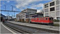 Ge 6/6 II 701  Raetia  in Chur. (24.10.2017)