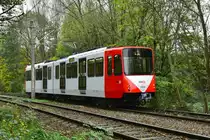 Der 14. fertig sanierte B-Wagen 2409 (ex 2109) während seinem 2000 km Test in Merheim am 07.11.2017.
