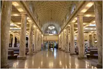 Gut gepflegt präsentiert sich die Utica Union Station dem Besucher. Nicht verwunderlich spricht man bei alten Bahnhöfen von Kathedralen. (09.10.2017)