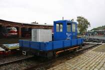 Schwerkleinwagen (Skl) Typ Schöneweide steht am Historischen Lokschuppen Wittenberge der Dampflokfreunde Salzwedel e.V. anlässlich der Herbstdampftage. [7.10.2017 | 14:27 Uhr]