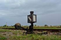 Impression einer Handweiche im Ttaditionsbetriebswerk Staßfurt.

Staßfurt 05.08.2017