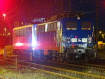 Am 11.11.2017 standen 140 050 und 155 048 in Stendal abgestellt. 