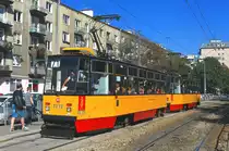 Warszawa 1232 + 1231, Ulica Okopowa, 30.08.2017.