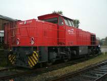 Eine Mak G 1206 der CFL am 16.05.2007 in Nieb�ll.