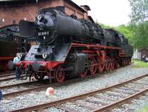 Hier die BR 50 3616-5 des VSE Schwarzenberg, leider nicht Einsatzf�hig da ihre Frist abgelaufen ist.