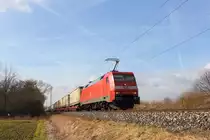 152 170-7 DB Cargo bei Trieb am 25.02.2017.
