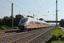 Nachschuss auf 406 003-4 (4603)  Mannheim , welcher am 13.09.2016 zusammen mit 403 011-0  Wiesbaden  durch Müllheim (Baden) gen Basel fuhren.