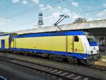 METRONOM 146 542-6 als RE2 nach Uelzen am 17.11.17 in Hannover Hbf 