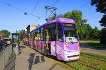 Łódź 1266 + 1267, 31.08.2017.

