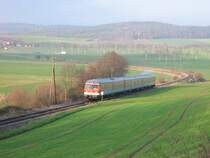 614 005/006 am 01.12.04 bei Gr�fenholz unterwegs Richtung Bamberg