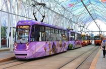 Łódź 1266 + 1267, Ulica Piotrkowska / Centrum, 01.09.2017.

