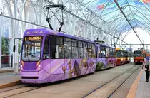 Łódź 1266 + 1267, Ulica Piotrkowska / Centrum, 01.09.2017.

