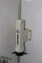 Hier kommt die Seife noch aus dem Drehspender. 03.04.2007