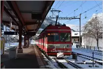 S23 mit BDe 4/4 42 nach Gossau SG in Appenzell. (01.12.2017)