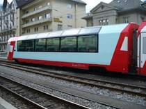 MGB - 2 Kl. Panoramawagen Bp 4065 im Bahnhof von Brig am 10.03.2007