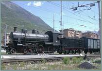 625 177 vor dem Deposito Locomotive in Tirano. (08.05.2007)