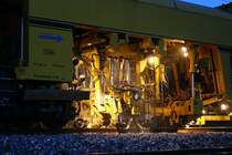 Plasser & Theurer mit 08-275 Unimat 3S im Einsatz. Was hier runter kommt wird versenkt. 18.05.2007