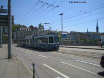 Pony 2078 auf der Linie 3 kurz vor dem Hauptbahnhof am 19.5.07