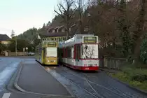 Freiburger Verkehrs AG.
VAG: Morgenstimmung in Günterstal vom 14. Dezember 2017.
Foto: Walter Ruetsch