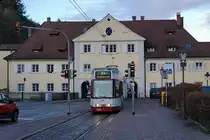 Freiburger Verkehrs AG.
VAG: Morgenstimmung in Günterstal vom 14. Dezember 2017.
Foto: Walter Ruetsch