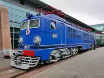 Elok ФК (FK) 07, im Russischen Eisenbahnmuseum in St. Petersburg, 4.11.2017