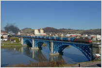 Diese 363 machte uns am 19.12.2017 beim Dampfzug von Maribor nach Dravograd in Maribor einen Strich durch die Rechnung.