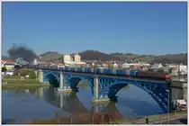 Diese 363 machte uns am 19.12.2017 beim Dampfzug von Maribor nach Dravograd in Maribor einen Strich durch die Rechnung.