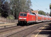 146 210 mit einem IRE nach Stuttgart  