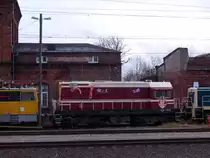 Railsystems RP T435.0554 (98 80 3107 554-8 D-RPRS) am 31.12.2017 weihnachtlich geschm�ckt in Gotha.