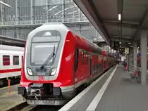 DB Regio Bombardier Twindexx 446 003 am 29.12.17 in Frankfurt am Main Hbf