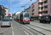 Wien Wiener Linien SL 49 (B1 713) XIV, Penzing, Hütteldorf, Linzer Straße am 12. Mai 2017.