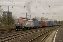 193-515 PKP in Oberhausen Osterfeld, am 06.01.2018.