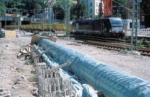 193 610  Stg. - Feuerbach  09.08.17 ( Baustelle für Stuttgart 21 )