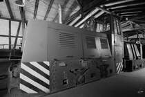 Eine Feldbahnlokomotive LDI-45 N des Traktorenwerkes UNIO Satu Mare im Agroneum Alt Schwerin. (August 2012)