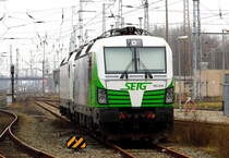 Am 11.01 .2018 waren die 193 219-3 und die 193 247-4 von der SETG (ELL) in Stendal abgestellt.