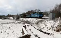 363 502-6 und 363 517-4 zu sehen am 17.01.18 in Chotikov.
