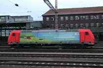 185 401 während der Vorbereitung für die nächste Schicht am 17.1.18 in Wanne-Eickel