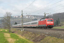 27.01.2018 Streckenabschnitt Uhingen 120 102-9