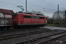 Im Sandwichbetrieb eines Kohlezuges der durch Groß Gerau am Freitag den 26.1.2018 fuhr.