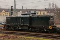 203 152-4  Felix  in Hagen Hbf abgestellt, am 03.02.2018.