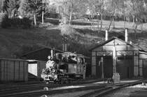 Preßnitztalbahn 99 4511-4 in Jöhstadt 15.10.2017