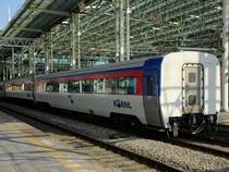 Einiges los im Bahnhof Seoul Station. Hier das Ende eines Personenzuges, 28.01.2018.