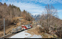 Die Gemeinden Finhaut und Trient können aufgrund eines Erdrutsches seit dem 13. Januar 2018 und bis voraussichtlich Anfang März auf der Strasse nicht mehr erreicht werden. Lebensmittel und andere Dinge müssen deshalb per Bahn transportiert werden. Güterzüge verkehren Dienstags und Freitags um 8:55 und um 14:55 ab Vernayaz. Weitere Fahrten auch an anderen Tagen werden nach Bedarf angeordnet. Auf der MC gibt es sonst keinen regelmässigen Güterverkehr mehr.<br>
Am 30. Januar fährt der BDeh 4/4 501 mit dem nachmittäglichen Güterzug kurz nach La Médettaz in Richtung Châtelard.