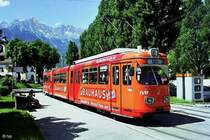 Tw 51 an der (H) Bergisel (26. Juni 2004)