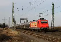 185 586 bei Brühl am 18.02.2018